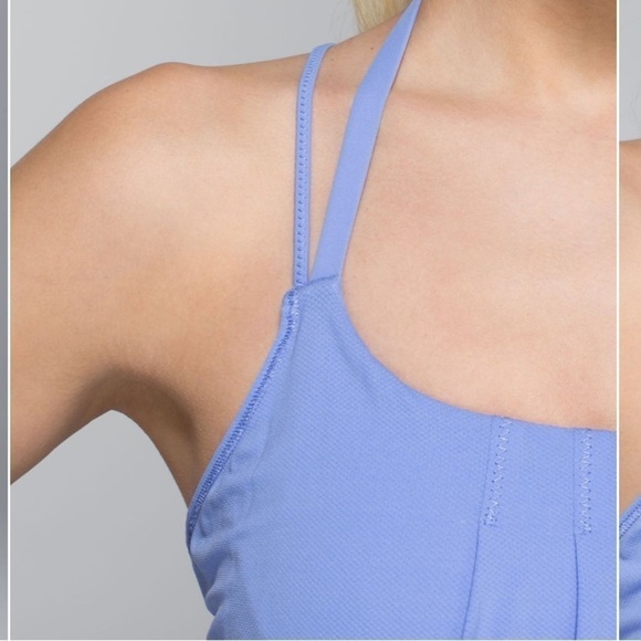 LULULEMON‎ Flow & Go Tank Blue Sz 4 - Picture 3 of 8